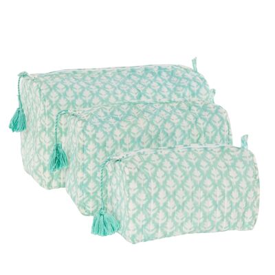 Shadow Tree Wash Bags - Goa Green - Medium