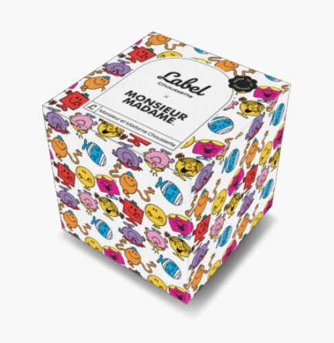 Caja de calcetines - Monsieur Madame