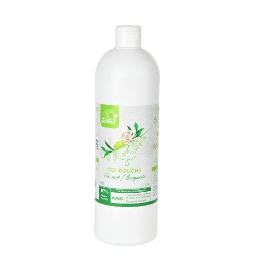 Savon douche thé vert-bergamote 1l