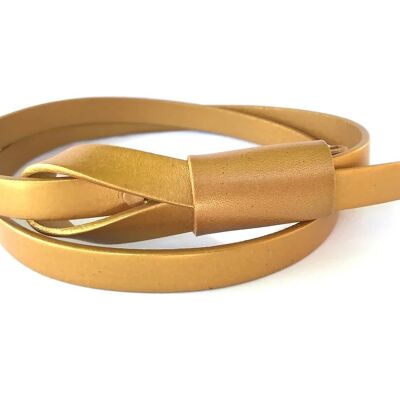 Box 6 belts (with 6 pouches) - GOLD