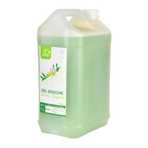 Savon douche thé vert bergamote 5l