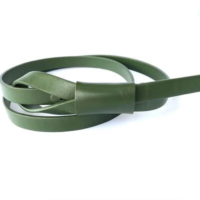 Cintura con marsupio - VERDE MENTA-110cm