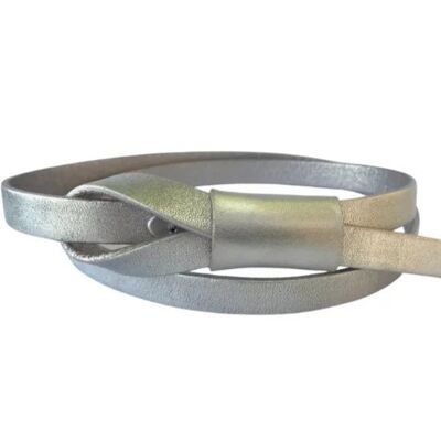 Belt with pouch - SILVER GRAY-120cm