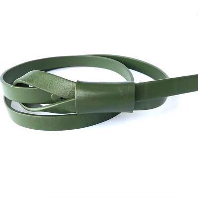 Belt with pouch - MINT GREEN-120cm