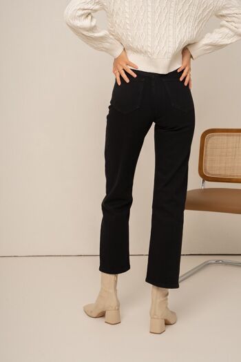 Jeans Solange Straight NOIR 10