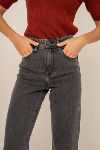 Jeans Solange Straight GRIS 8