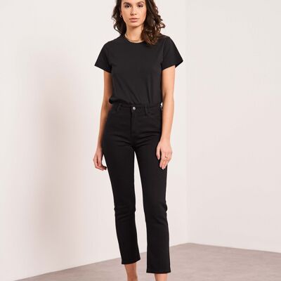 Jeans Salome Fitted Gerade SCHWARZ