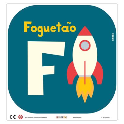Let's Learn the Alphabet in Portuguese - F