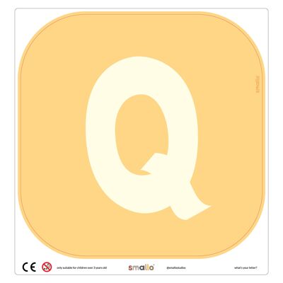 Choose your letter in Yellow - Q