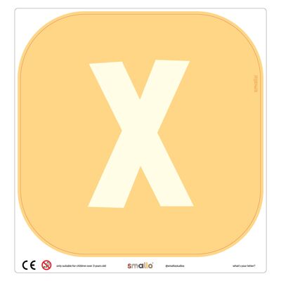 Choose your letter in Yellow - X