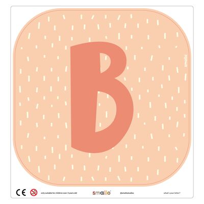 Choose your letter in Salmon with Sparks - B