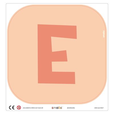 Choose your letter in Salmon - E