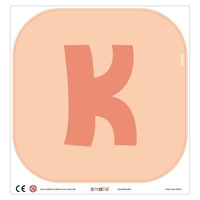 Choose your letter in Salmon - K