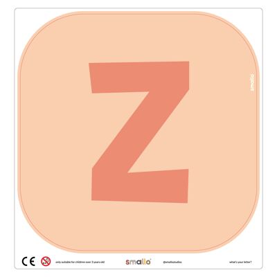 Choose your letter in Salmon - Z