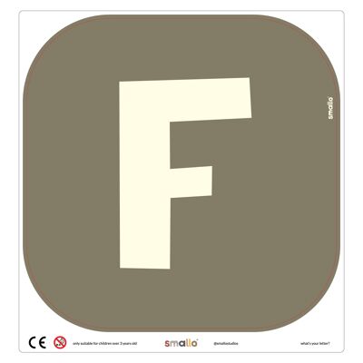 Choose your letter in Olive Green - F