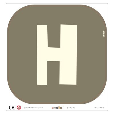 Choose your letter in Olive Green - H