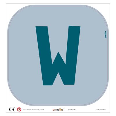 Choose your letter in Blue - W