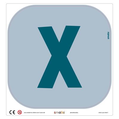 Choose your letter in Blue - X