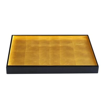 The London Tray in Gold Leaf Large