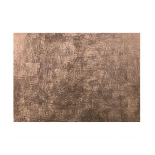 Silver Leaf Serving Mat / Grand Placemat Taupe