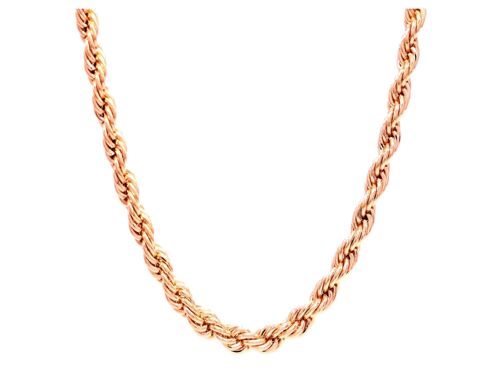 Rose Gold Thin Rope Necklace