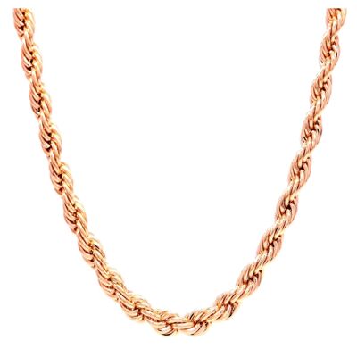 Rose Gold Thin Rope Necklace