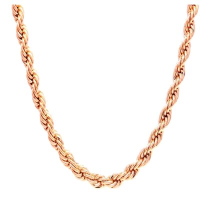 Rose Gold Thin Rope Necklace