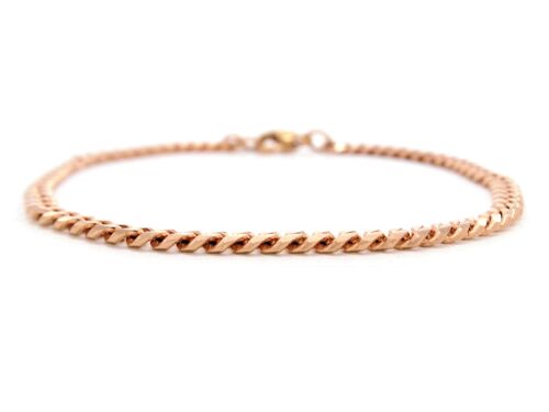 Rose Gold Thin Chain Anklet