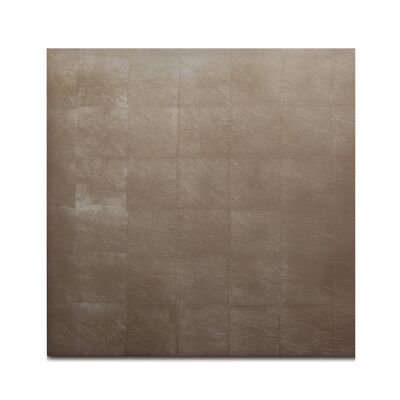 Silver Leaf Chic Matte Placemat Taupe
