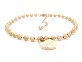 Bracelet Love Forever 520 en or rose 1