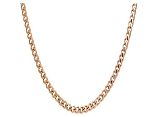 Rose Gold Thin Chain Necklace