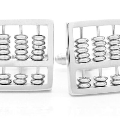 Gemelli Abaco in argento sterling