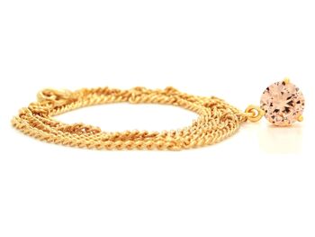 Collier Or Gemme Champagne 2