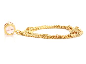 Collier Or Gemme Champagne 3