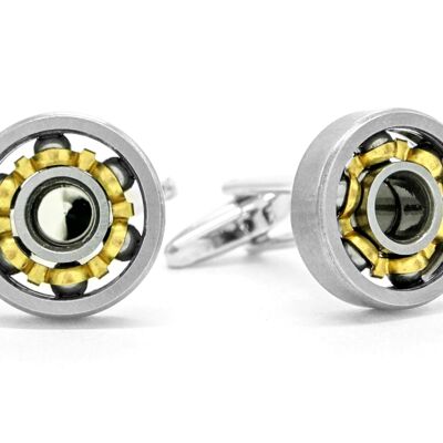 Stainless Steel Car Ball Bearings Cufflinks