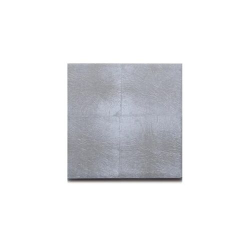 Silver Leaf Matte Chic Coaster Silver