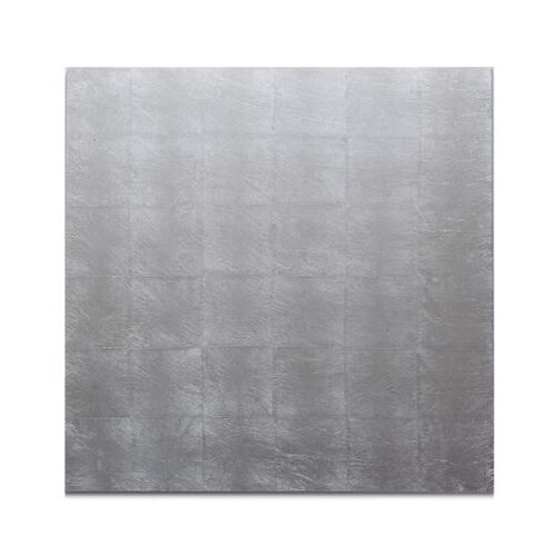 Silver Leaf Matte Chic Placemat Silver