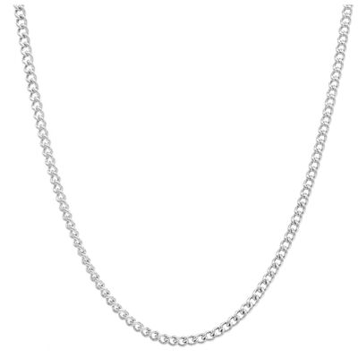 Collier chaîne fine en argent sterling