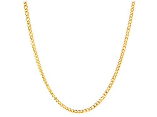 Gold Thin Chain Necklace