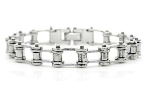 Stainless Steel Bike Chain Bracelet