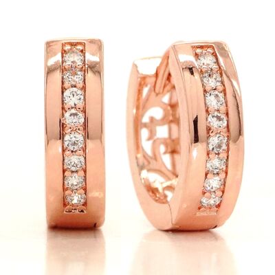 Rose Gold Small Hoop Earrings