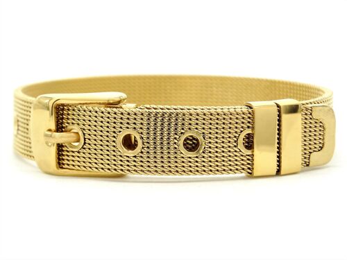 Yellow Gold Belt Bracelet