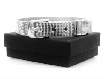 Bracelet ceinture en argent sterling 4