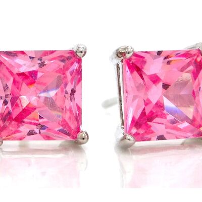 Pink Princess Stud Earrings