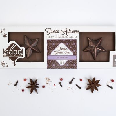 BIO Artisan Nougat - Chocolat aux ÉPICES, 200g