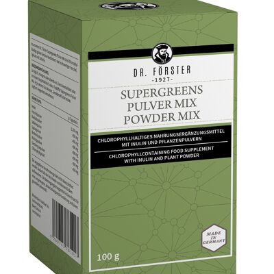 Supergreens pulver mix