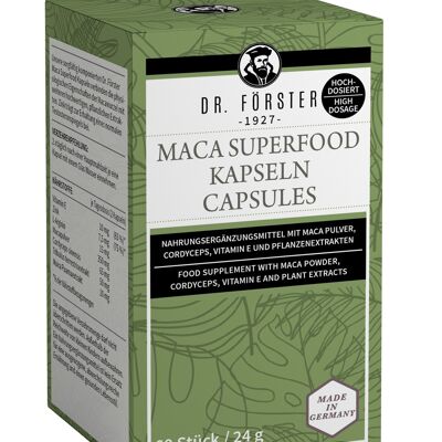 Maca superfood kapseln