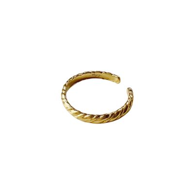 Aurelia Spiral Stacking Ring