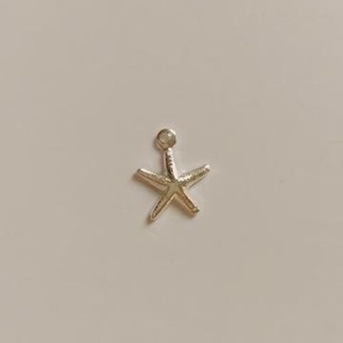 Starfish Charm (1PCS) - Sterling Silver