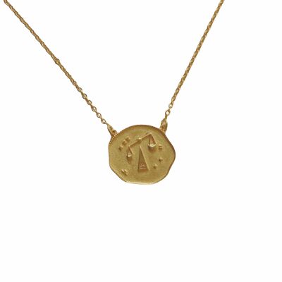 Libra Zodiac Sign Necklace